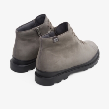 Camper Brutus Ankle Boots Grey - Mens Singapore UNTTST-025